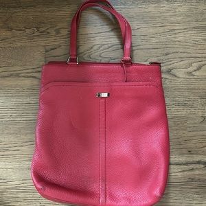 Cole Haan red tote - Marcy Tech Tote